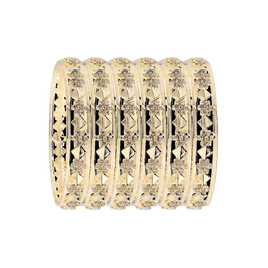 CZ Cubic Zirconium A+ Quality Stone Bangles (2 PIECE SET)